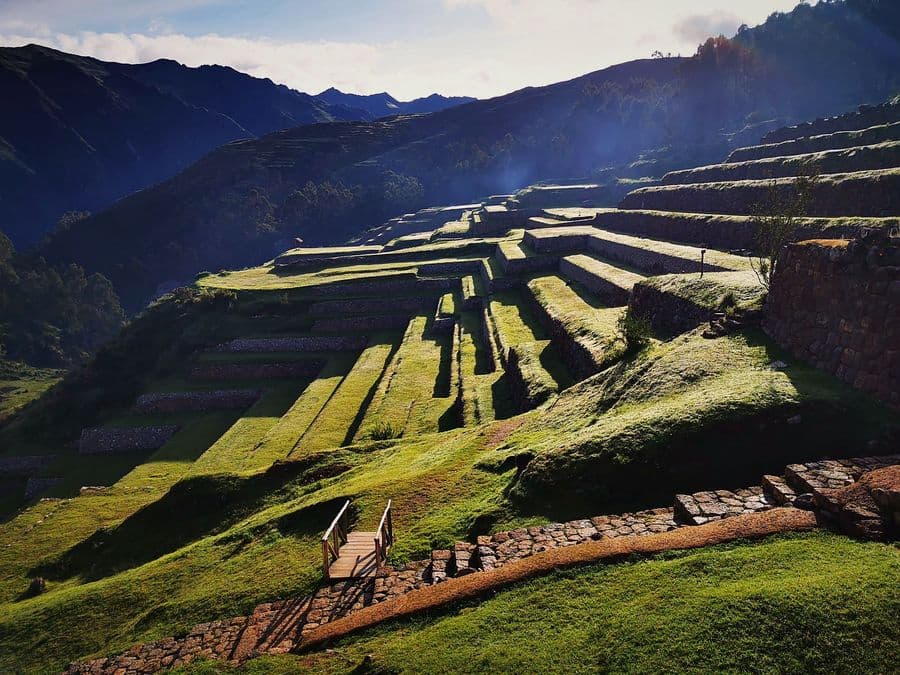 Inca terraces of Chinchero, Sacred Valley